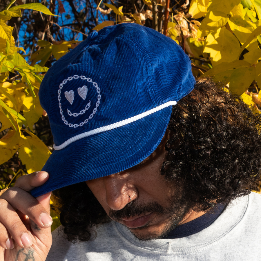 Smiley Corduroy Hat (PREORDER)