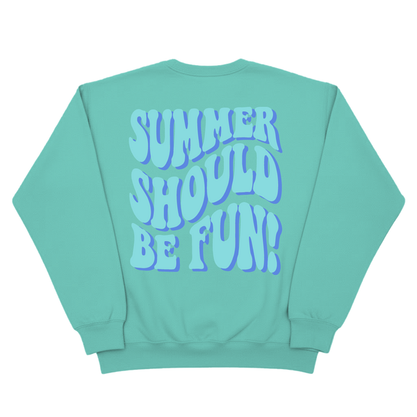 Summer Should Be Fun Crew - Cool Mint