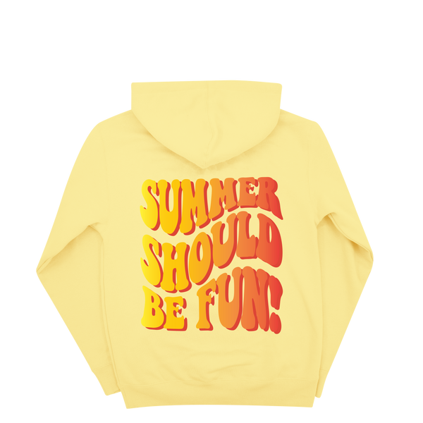 Summer Should Be Fun Hoodie - Yellow