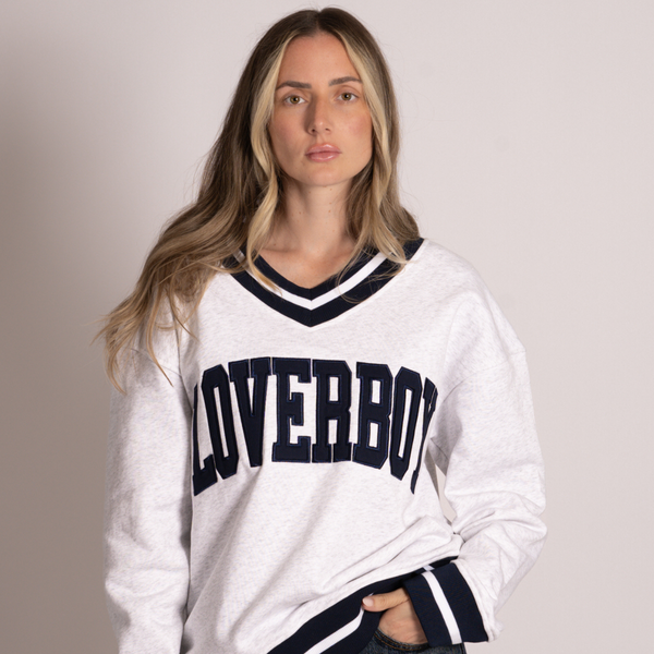 The Loverboy Varsity V-Neck
